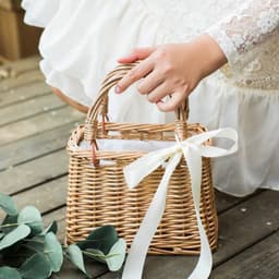 image-Women's Fashion Rattan Basket Handbag
