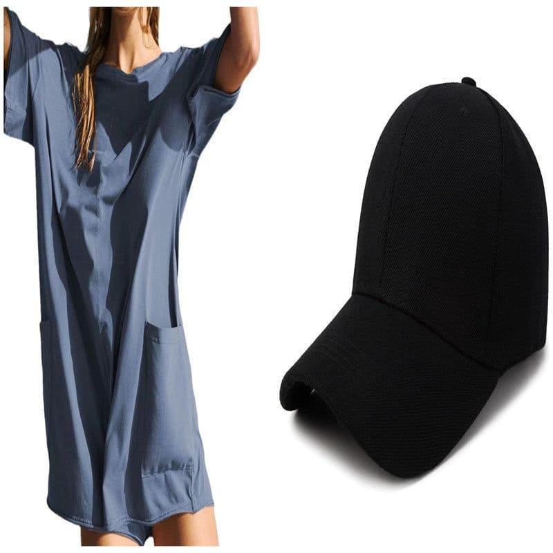 image-Women's Loose Short-sleeved Shorts Jumpsuit Summer Casual Backless Beach Overall Pants With Pockets