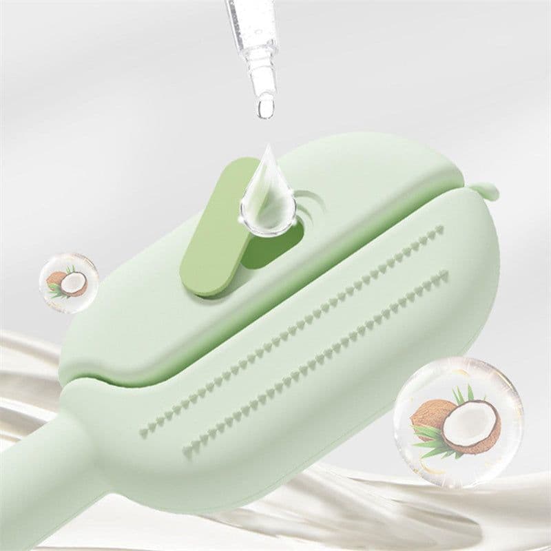 image-3 In 1 Self-Cleaning Massage Combs Floating Hair Removal Brush Pets Grooming Brush With Water Tank Pet Products