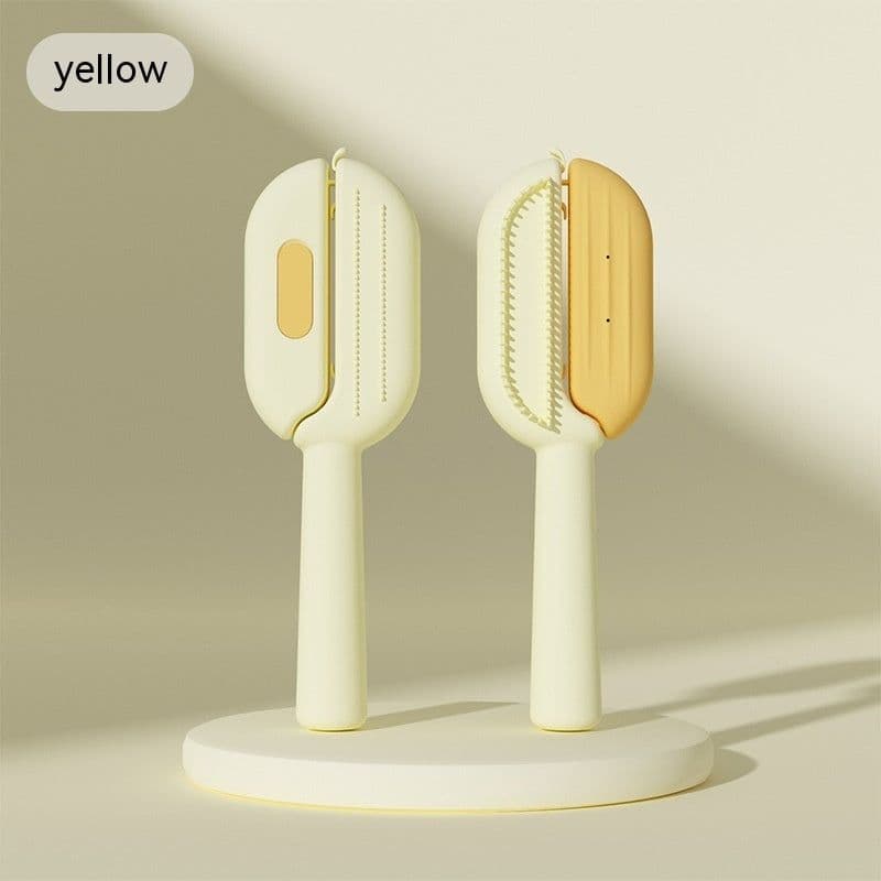 image-3 In 1 Self-Cleaning Massage Combs Floating Hair Removal Brush Pets Grooming Brush With Water Tank Pet Products
