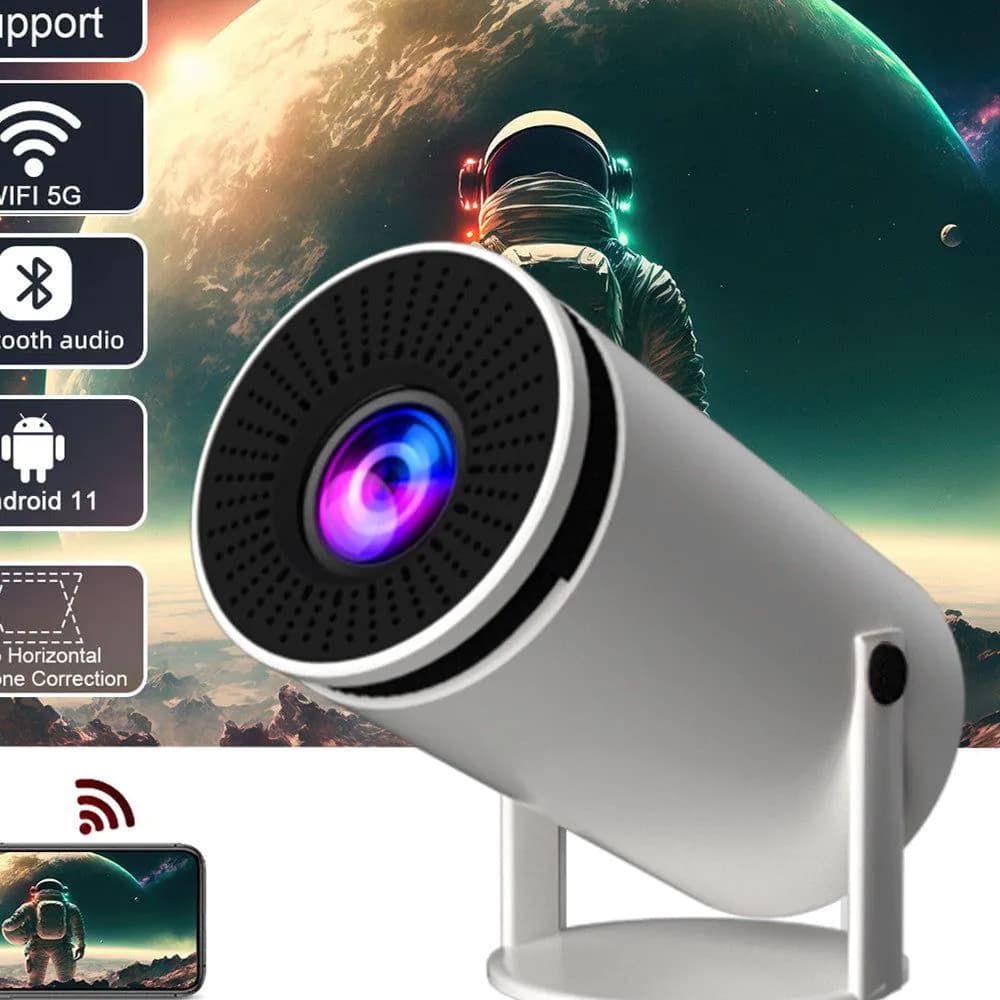 image-Barrel Machine Hy300 Smart AnzhuoHD Projection Screen Home Recommend Projector