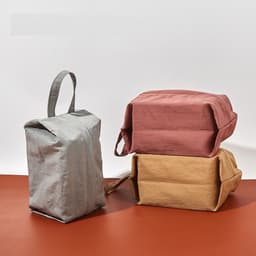image-Large Capacity Portable Travel Organizing Small Bag Folding Socks Panties Storage Bag