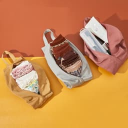 image-Large Capacity Portable Travel Organizing Small Bag Folding Socks Panties Storage Bag