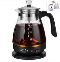 image-1L Automatic Steam Tea Maker Insulation Household Glass Electric Kettle