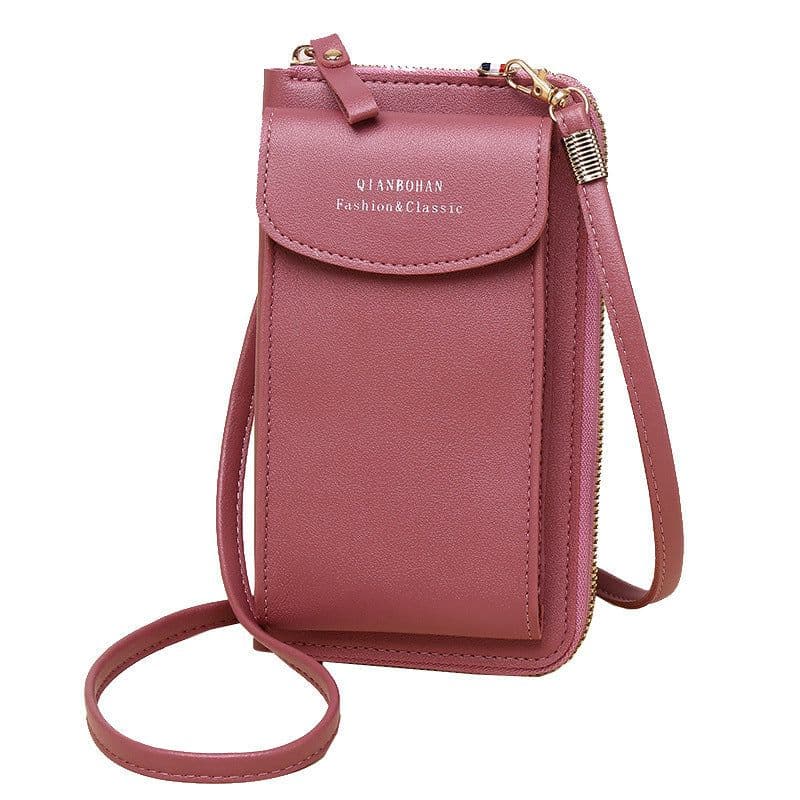 image-Women's Stylish And Portable Large Capacity Vertical Shoulder Crossbody Bag
