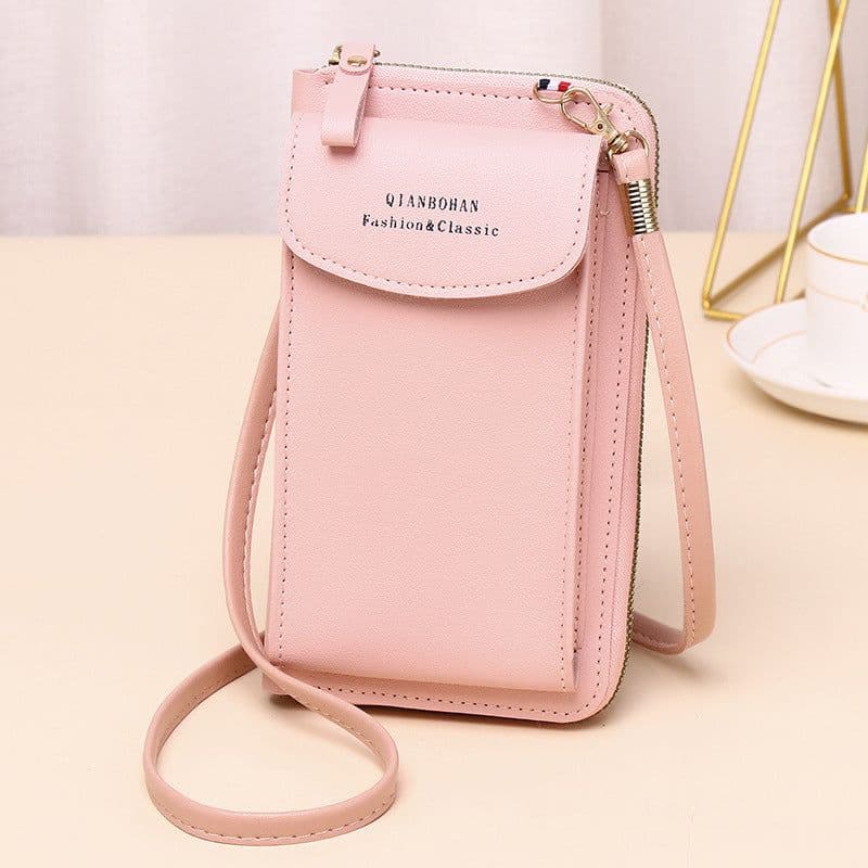 image-Women's Stylish And Portable Large Capacity Vertical Shoulder Crossbody Bag