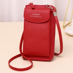 image-Women's Stylish And Portable Large Capacity Vertical Shoulder Crossbody Bag