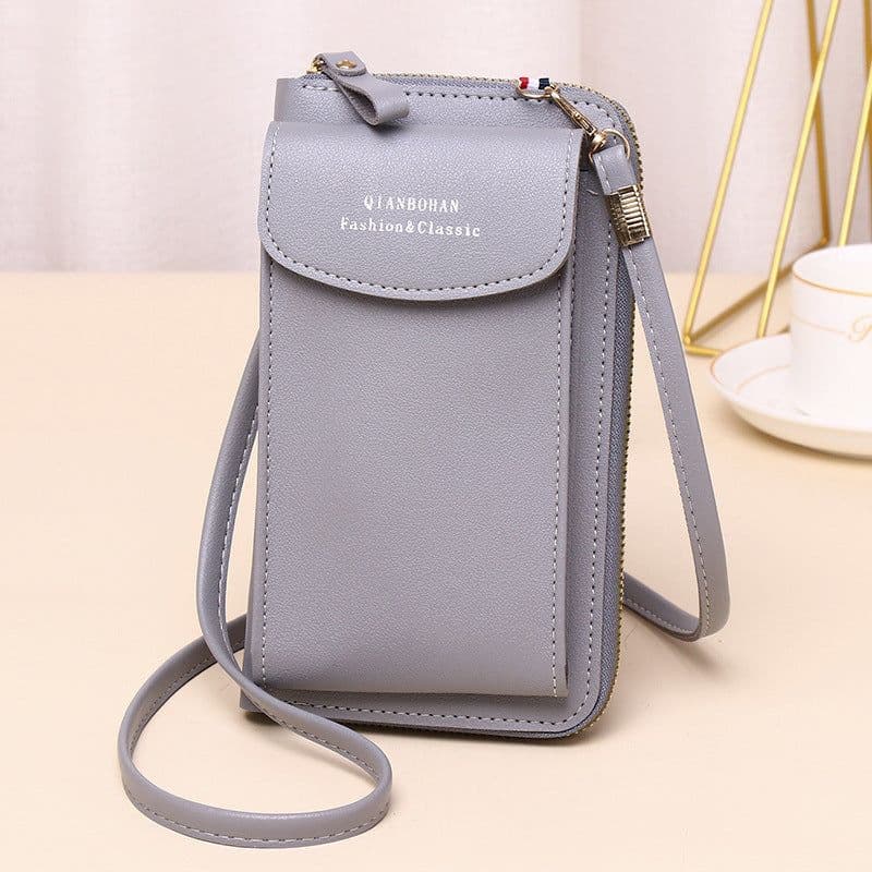 image-Women's Stylish And Portable Large Capacity Vertical Shoulder Crossbody Bag