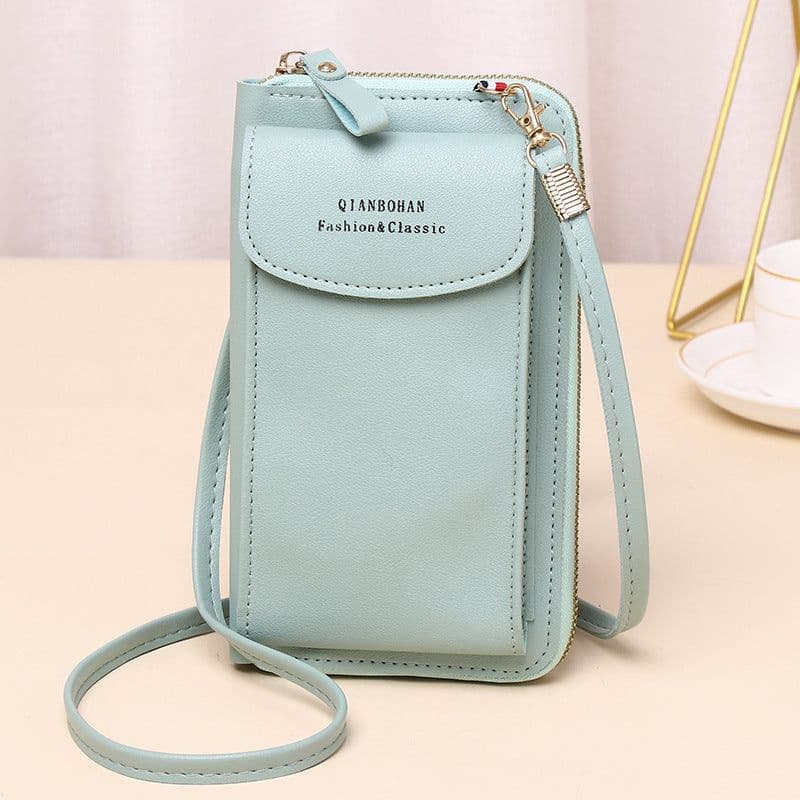 image-Women's Stylish And Portable Large Capacity Vertical Shoulder Crossbody Bag
