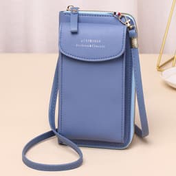 image-Women's Stylish And Portable Large Capacity Vertical Shoulder Crossbody Bag