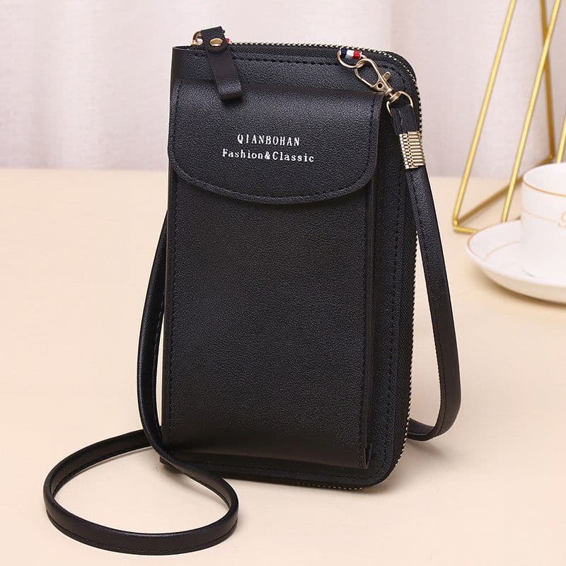 image-Women's Stylish And Portable Large Capacity Vertical Shoulder Crossbody Bag