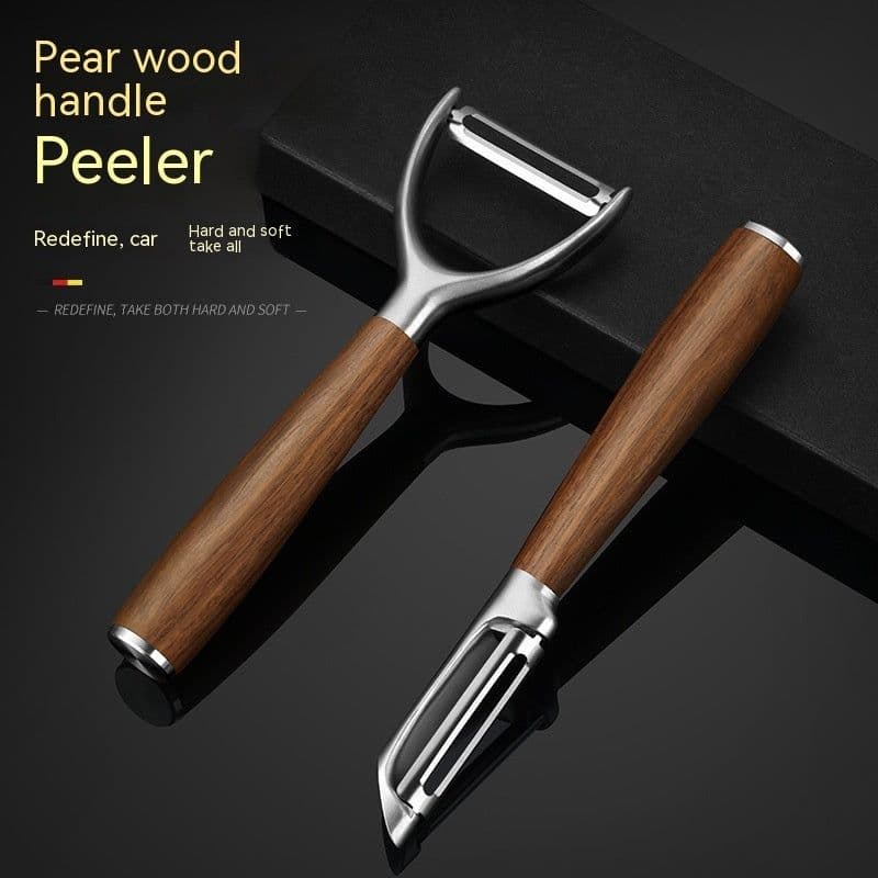 image-Household Minimalist 304 Stainless Steel Rosewood Peeler