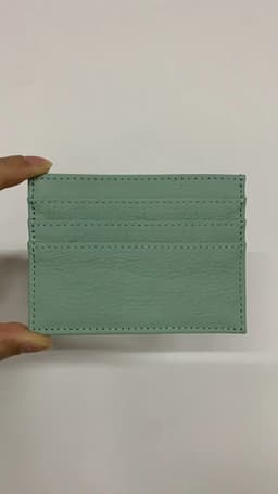 image-Ultra-Thin Large Capacity Multi Card Holder First Layer Cowhide Card Holder