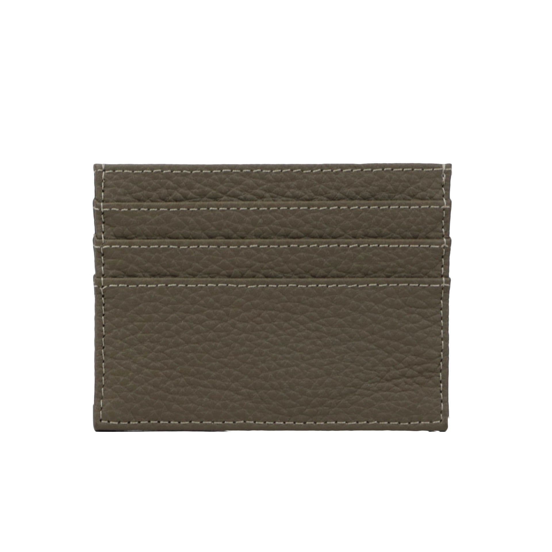 image-Ultra-Thin Large Capacity Multi Card Holder First Layer Cowhide Card Holder
