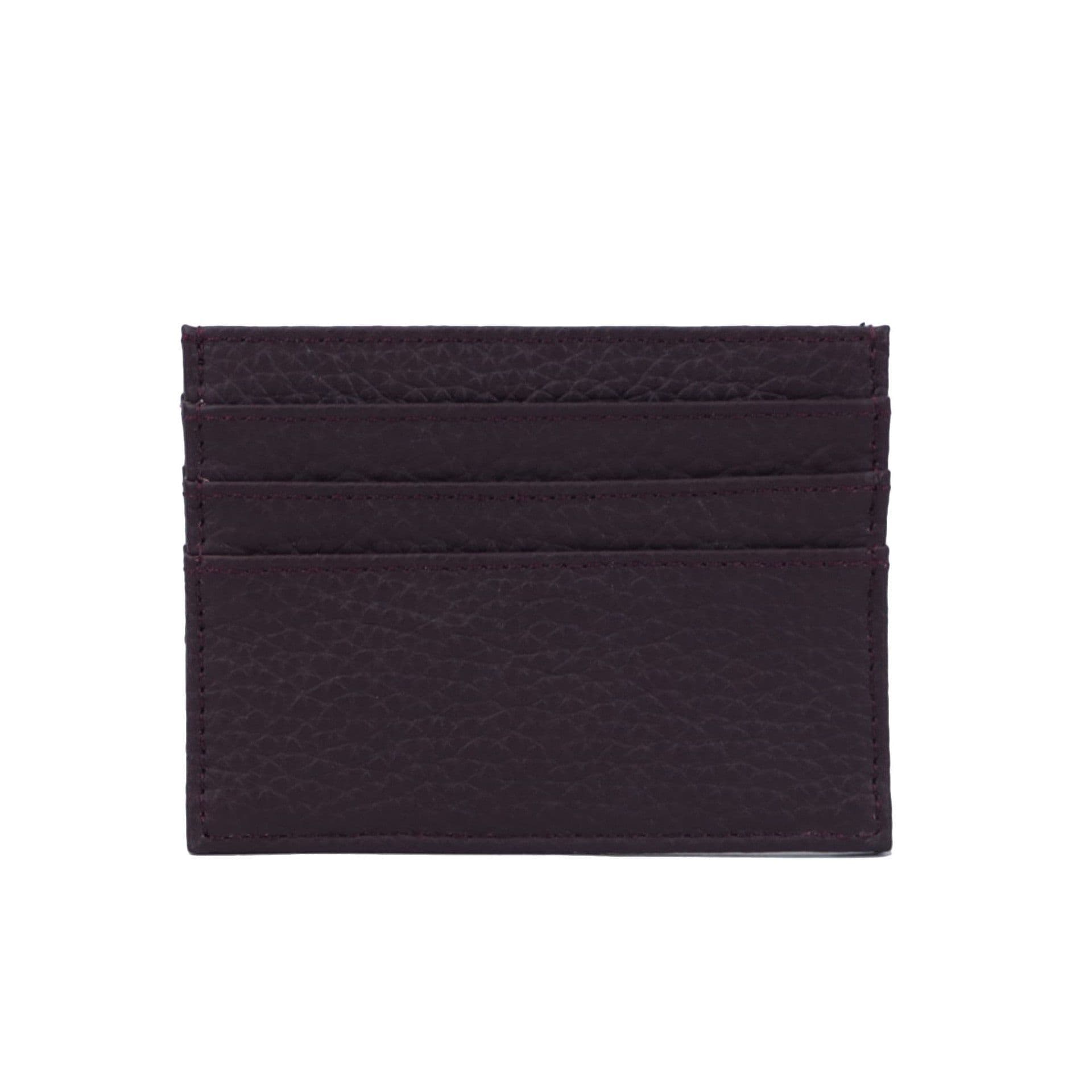 image-Ultra-Thin Large Capacity Multi Card Holder First Layer Cowhide Card Holder