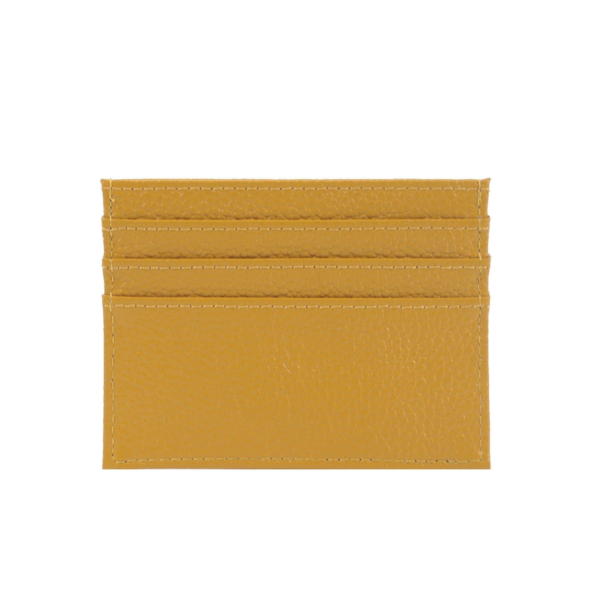 image-Ultra-Thin Large Capacity Multi Card Holder First Layer Cowhide Card Holder