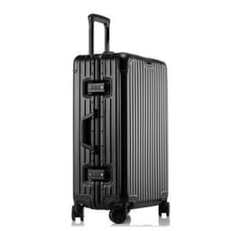 image-Aluminum Magnesium Alloy Luggage Large Capacity Trolley Case