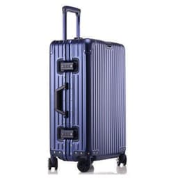 image-Aluminum Magnesium Alloy Luggage Large Capacity Trolley Case