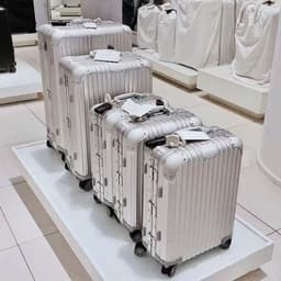 image-Aluminum Magnesium Alloy Luggage Large Capacity Trolley Case
