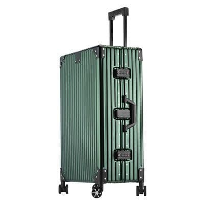 image-Aluminum Magnesium Alloy Luggage Large Capacity Trolley Case