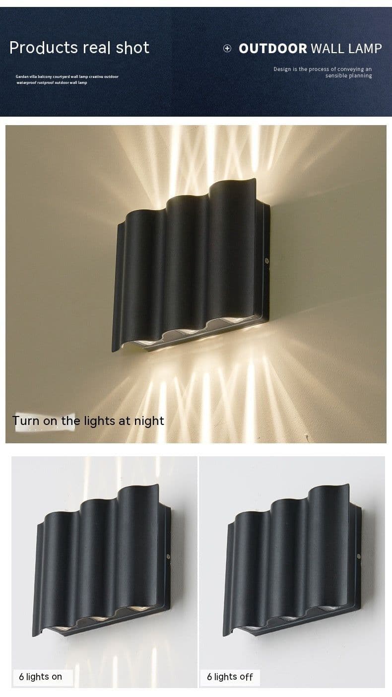 image-Modern Led Outdoor Up And Down Spotlight Waterproof