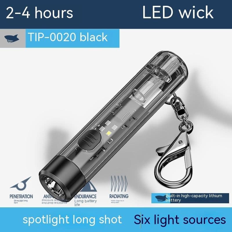 image-Fashion Personality Portable Outdoor Flashlight