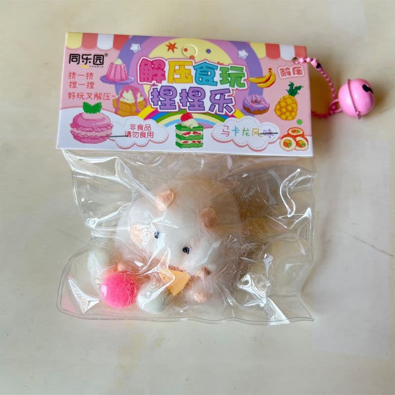 image-TPR Soft Rubber Decompression Toy Hamster Super Soft And Cute