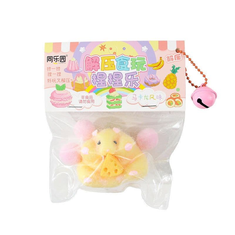 image-TPR Soft Rubber Decompression Toy Hamster Super Soft And Cute