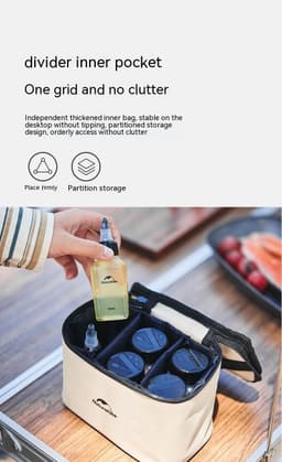 image-New Naturehike Outdoor Food Taste Portable Seasoning Bottle Suit Picnic Supplies Seasoning Jar