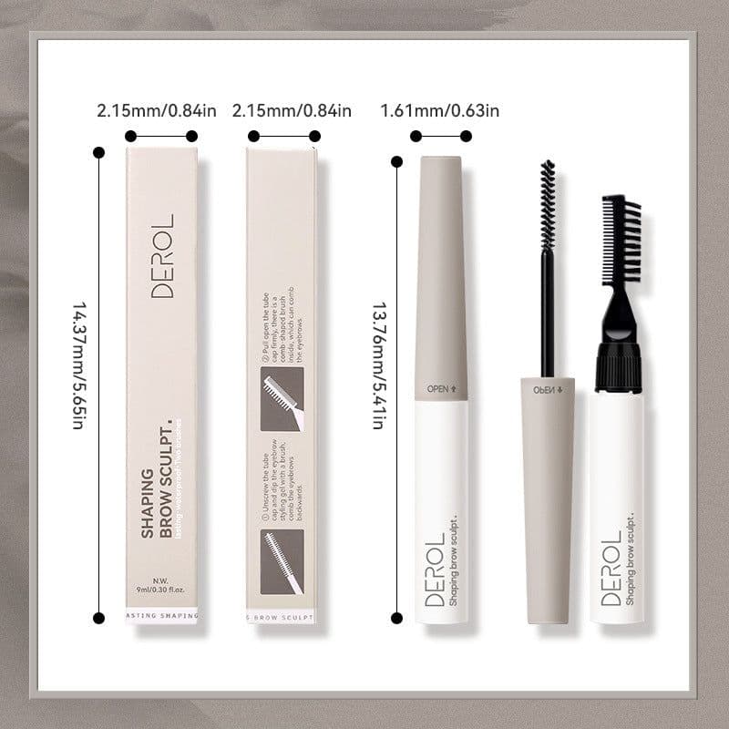 image-Eyebrow Hair Styling Cream Waterproof Quick-drying Natural Wild Eyebrow Lasting Three-dimensional Eyebrow Gel