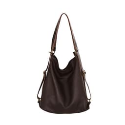 image-Women's Fashion All-match Top Layer Cowhide Leather Single-shoulder Bag