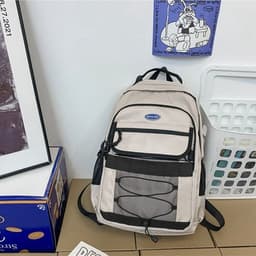 image-Simple Outdoor Leisure Travel Schoolbag