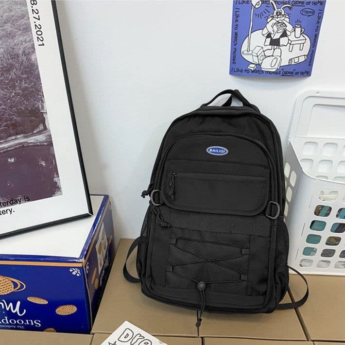 image-Simple Outdoor Leisure Travel Schoolbag