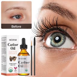 image-Castor Oil Castor Oil Skin Care Massage Basic Oil Hair Eyebrow Eyelash Care