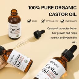 image-Castor Oil Castor Oil Skin Care Massage Basic Oil Hair Eyebrow Eyelash Care