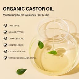 image-Castor Oil Castor Oil Skin Care Massage Basic Oil Hair Eyebrow Eyelash Care