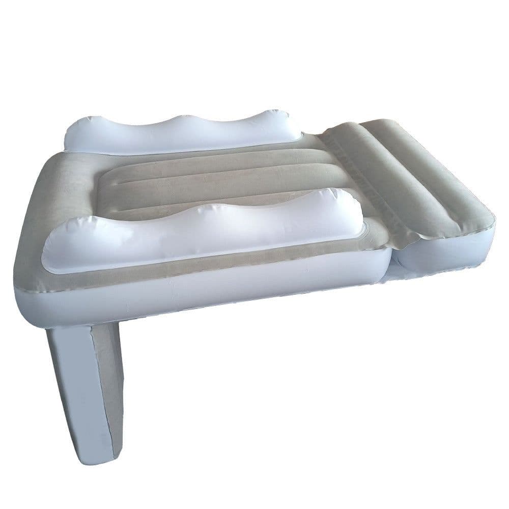 image-Amazon Baby Inflatable Mattress Rear Folding Car Mat Outdoor Travel Thickened Flocking Air Cushion