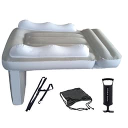 image-Amazon Baby Inflatable Mattress Rear Folding Car Mat Outdoor Travel Thickened Flocking Air Cushion