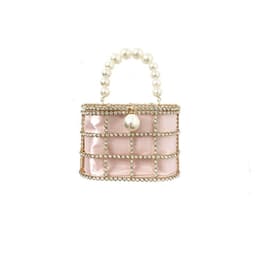 image-Women's Fashion Casual Pearl Bucket Dinner Bag