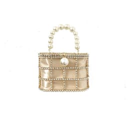image-Women's Fashion Casual Pearl Bucket Dinner Bag