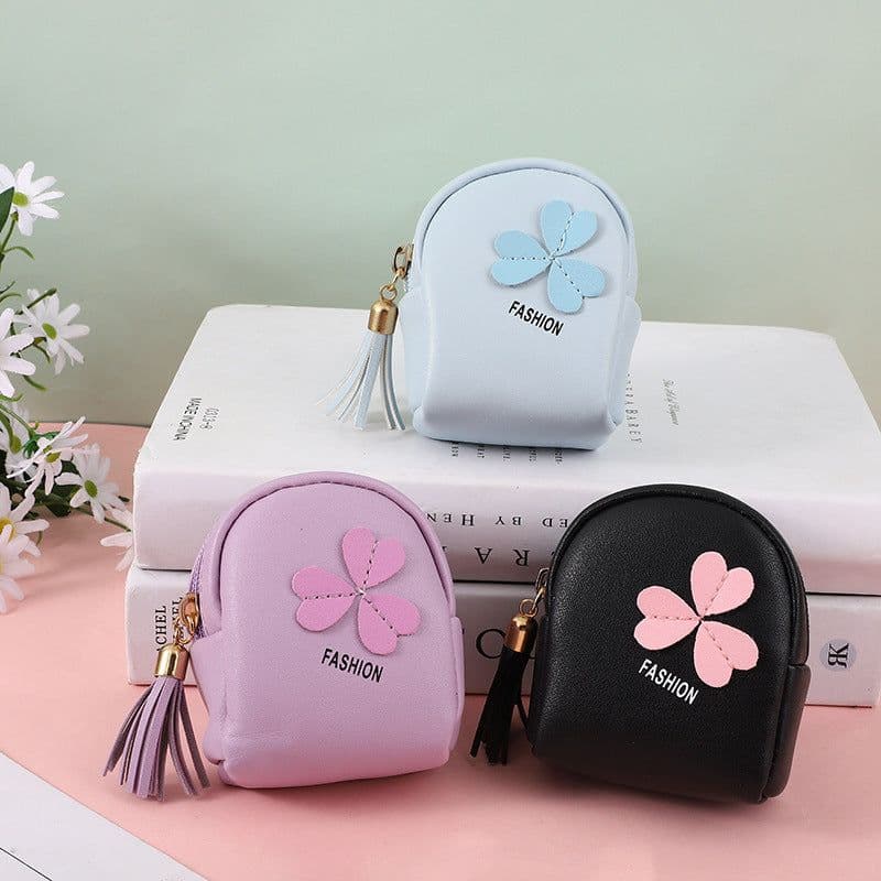 image-Japan And South Korea Cute Coin Purse Leather Girl