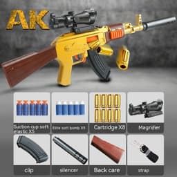 image-Children's Toy Soft Bullet Gun Toy