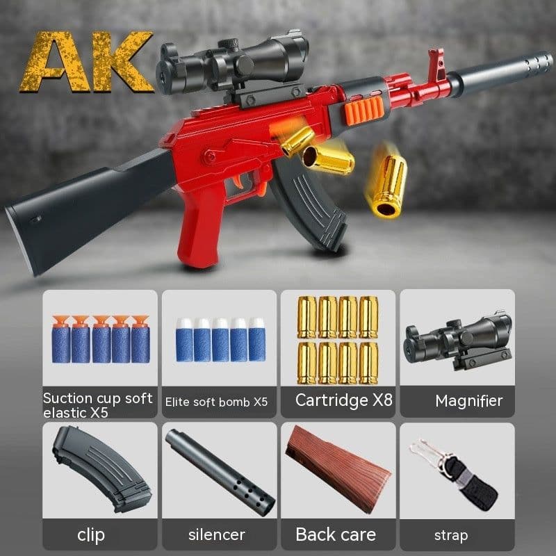 image-Children's Toy Soft Bullet Gun Toy