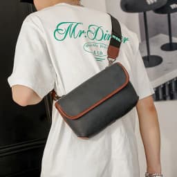 image-Korean Casual Fashion Chest Cross Body Bag