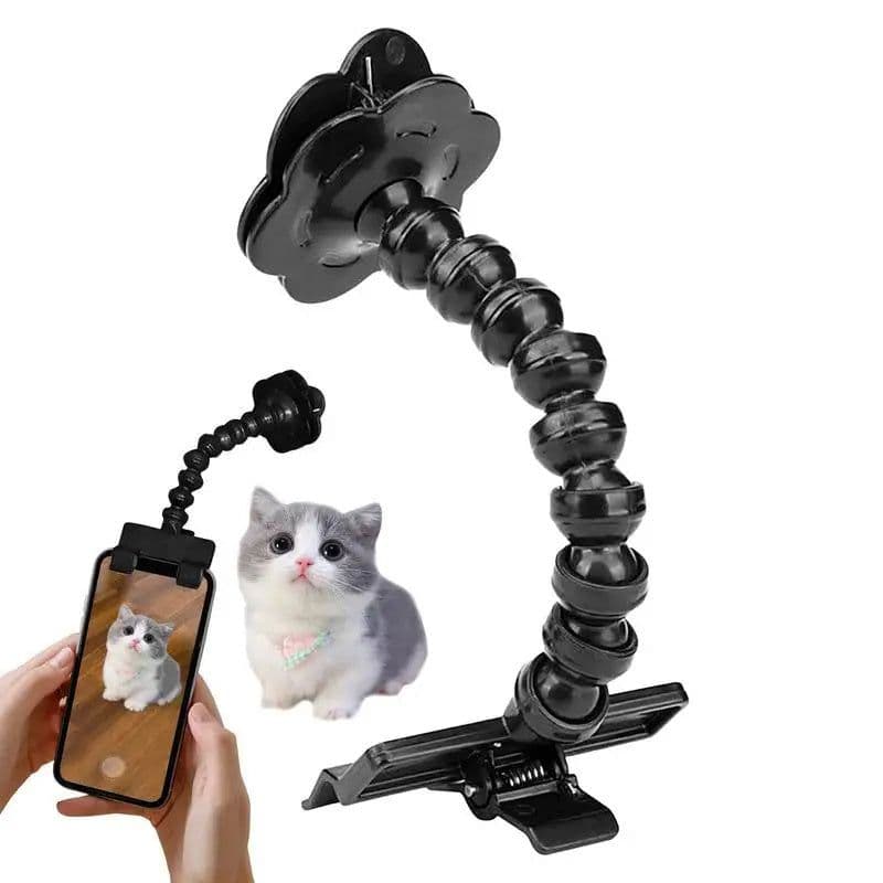 image-Pet Photography Tool Cat Dog And Dog Viewing Lens Teddy Camera Toy Mobile Phone Camera Holder Selfie Clip Supplies Pet Products