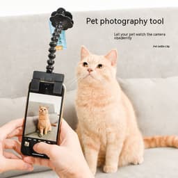image-Pet Photography Tool Cat Dog And Dog Viewing Lens Teddy Camera Toy Mobile Phone Camera Holder Selfie Clip Supplies Pet Products