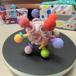 image-Baby Manhattan Finger Ball Rattle Toy