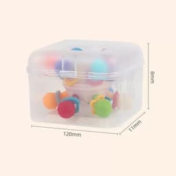 image-Baby Manhattan Finger Ball Rattle Toy