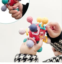 image-Baby Manhattan Finger Ball Rattle Toy