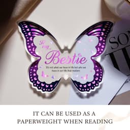 image-Mother's Day Gifts For Mom Grandma Nana DIY Unique Mom Birthday Gift Ideas Butterfly-Shaped Acrylic Keepsake Gifts For Mothers Day